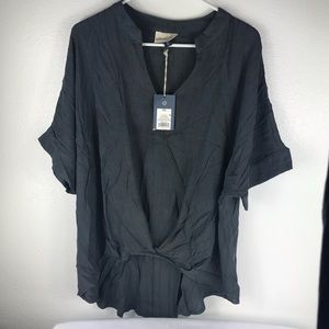 Universal Thread Wrap Front Blouse